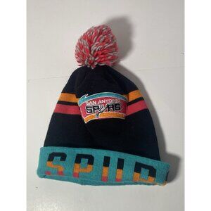 San Antonio Spurs NBA Beanie Mitchell & Ness Winter Toque Hat Pom